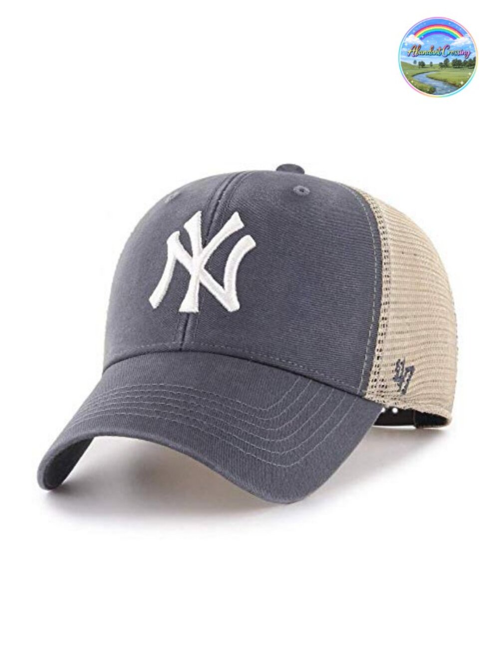47 Brand MLB Yankees Adjustable Baseball Hat Embroidered Team Logo
